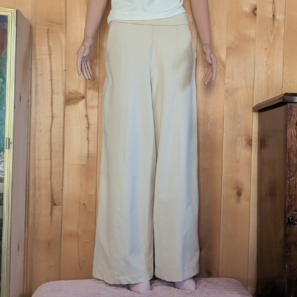 Lee Women's Tan Wide Leg Pants